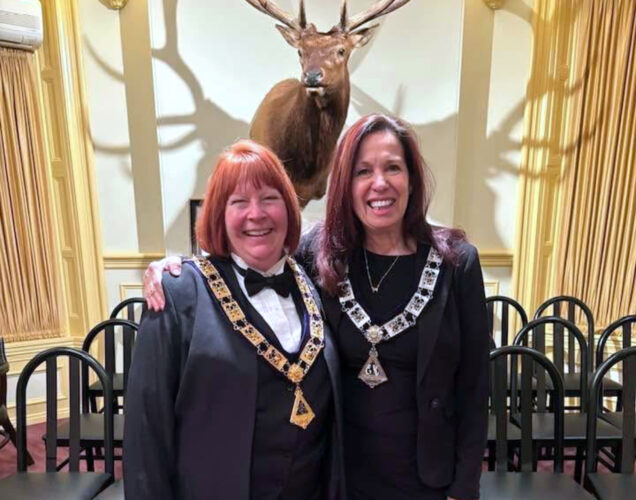 Bellefonte Elks installs new officers